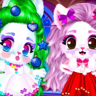 Cat and Rabbit Holiday game
