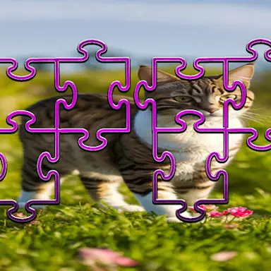 Cat Jigsaw Puzzle Frenzy oyunu
