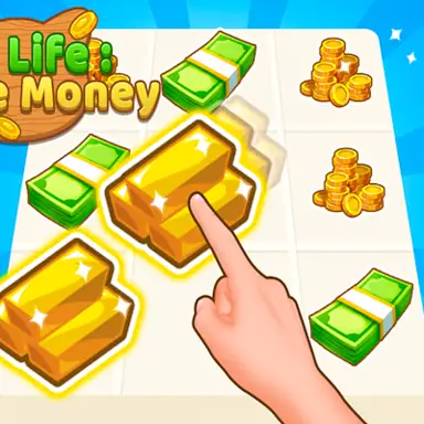 Cat Life Merge Money game