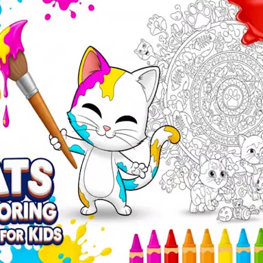 Cats Coloring Book for Kids oyunu