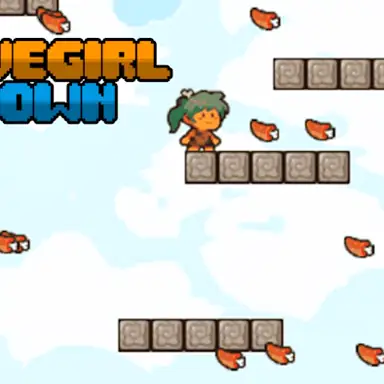 Cavegirl Down game