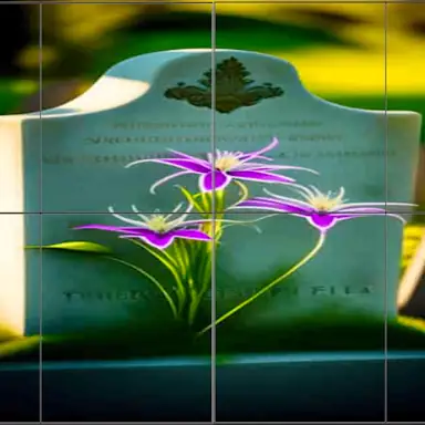 Cemeteries Slide Puzzle game