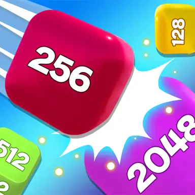 Chain Cube 2048 3D Merge Game oyunu