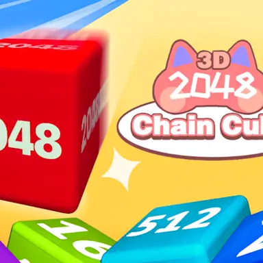 Chain Cube 2048 3D game
