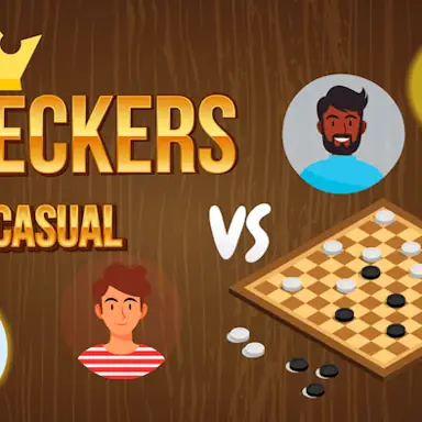 Checkers Casual game
