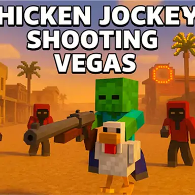 Chicken Jockey Shooting Vegas game