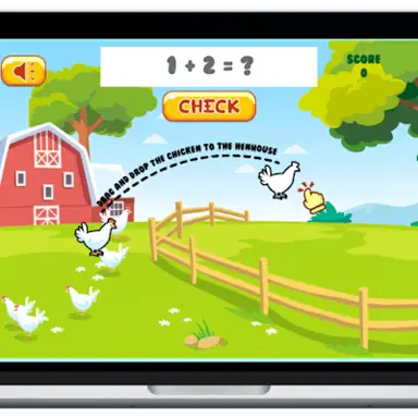 Chicken Math oyunu
