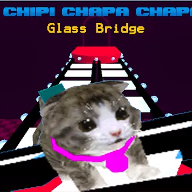Chipi Chipi Chapa Chapa Cat Glass Bridge game