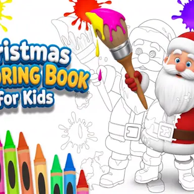 Christmas Coloring Book for Kids oyunu