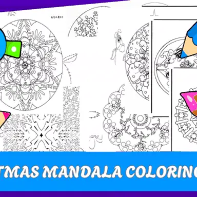 Christmas Mandala Coloring Book oyunu