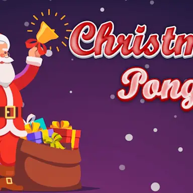 Christmas Pong game