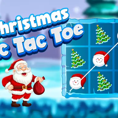Christmas Tic Tac Toe game