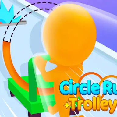 Circle Rush Trolley Run oyunu