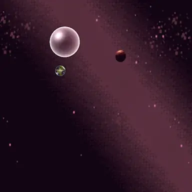 Circles in Space game
