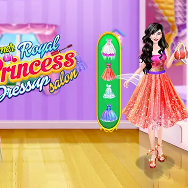 Classy Pricness Dressup and Makeup game
