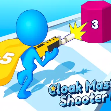 Cloak Master Shooter Run game