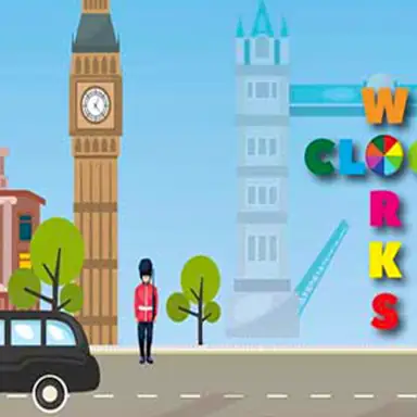 Clock Works Color Switch Clock oyunu