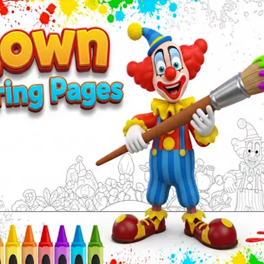 Clown Coloring Pages oyunu