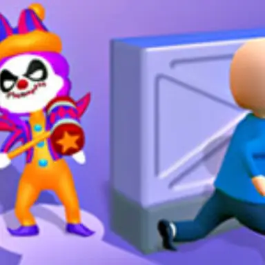 Clown Park Hide and Seek game