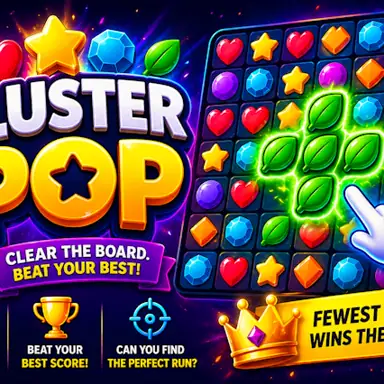 Cluster Pop oyunu