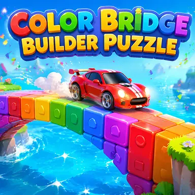 Color Bridge Builder Puzzle game