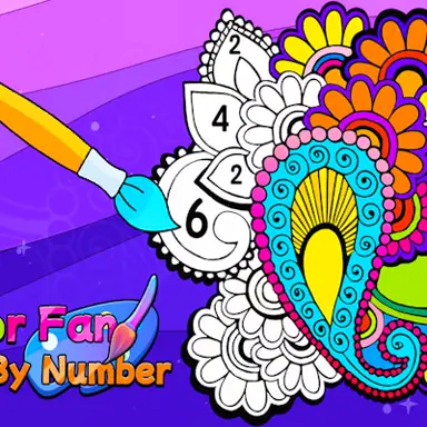 Color Fan Color By Number oyunu