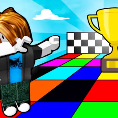 Color Race Obby game