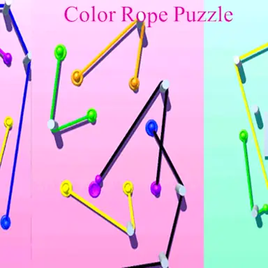 Color Rope Puzzle oyunu