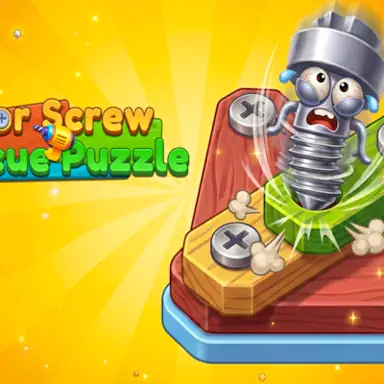 Color Screw Rescue Puzzle oyunu
