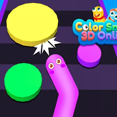 Color Snake 3D Online game