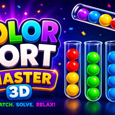 Color Sort Master 3D oyunu