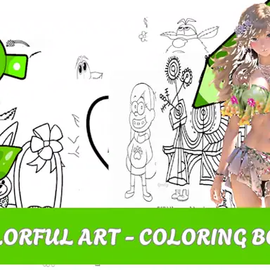 Colorful Art - Coloring Book oyunu