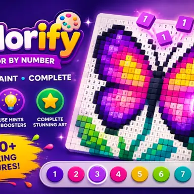 Colorify - Color by Number oyunu