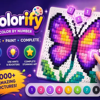 Colorify   Color by Number oyunu