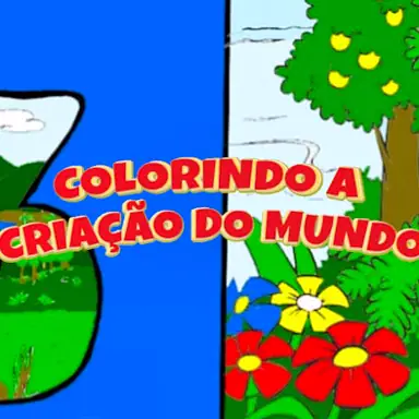 Colorindo a Criaçao do Mundo game