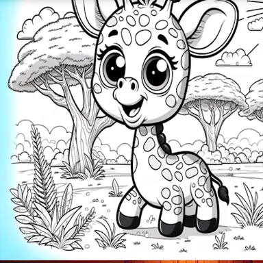 Coloring book cute animals oyunu