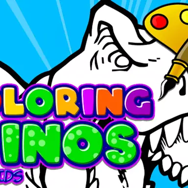 Coloring Dinosaurs for Kids oyunu