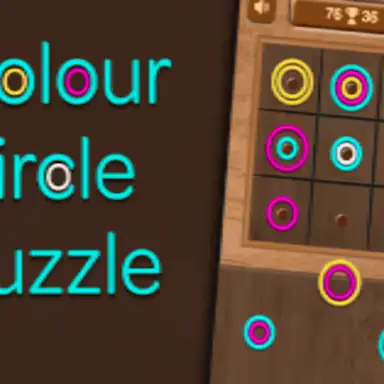Colour Circle Puzzle game