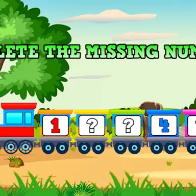 Complete The Missing Numbers game
