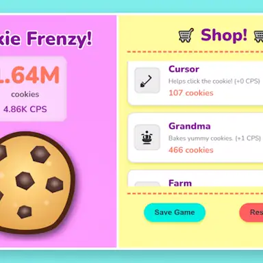 Cookie Clicker Frenzy Edition game