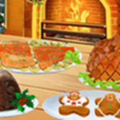 Cooking Christmas Traditional Food oyunu