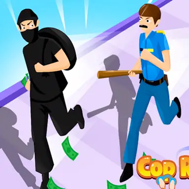 Cop Run 3D game