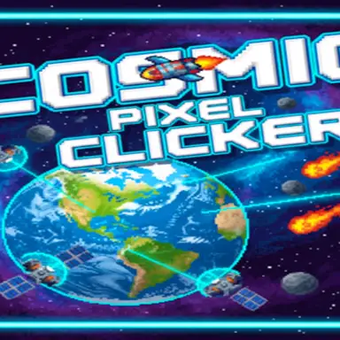Cosmic Pixel Clicker oyunu