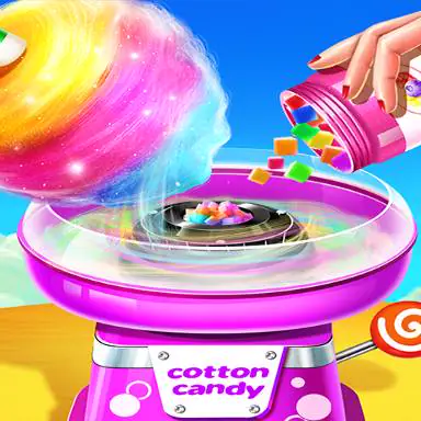 Cotton Candy Shop Cooking Game oyunu
