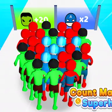 Count Masters Superhero game