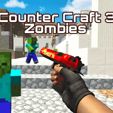 Counter Craft 3 Zombies game
