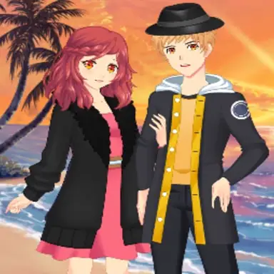 Couple Anime Dresser game