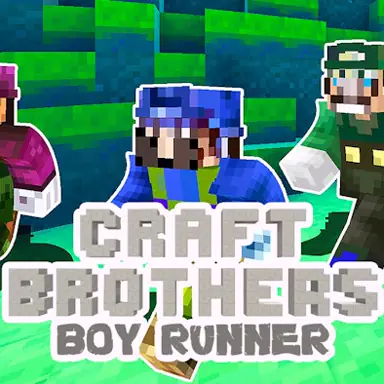 Craft Bros Boy Runner game