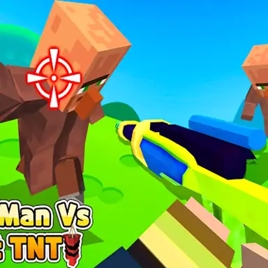 Craft Man Vs Giant TNT oyunu