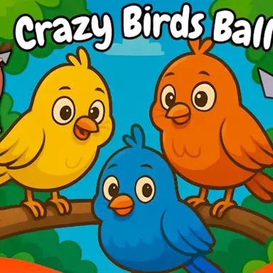 Crazy Birds Ball game